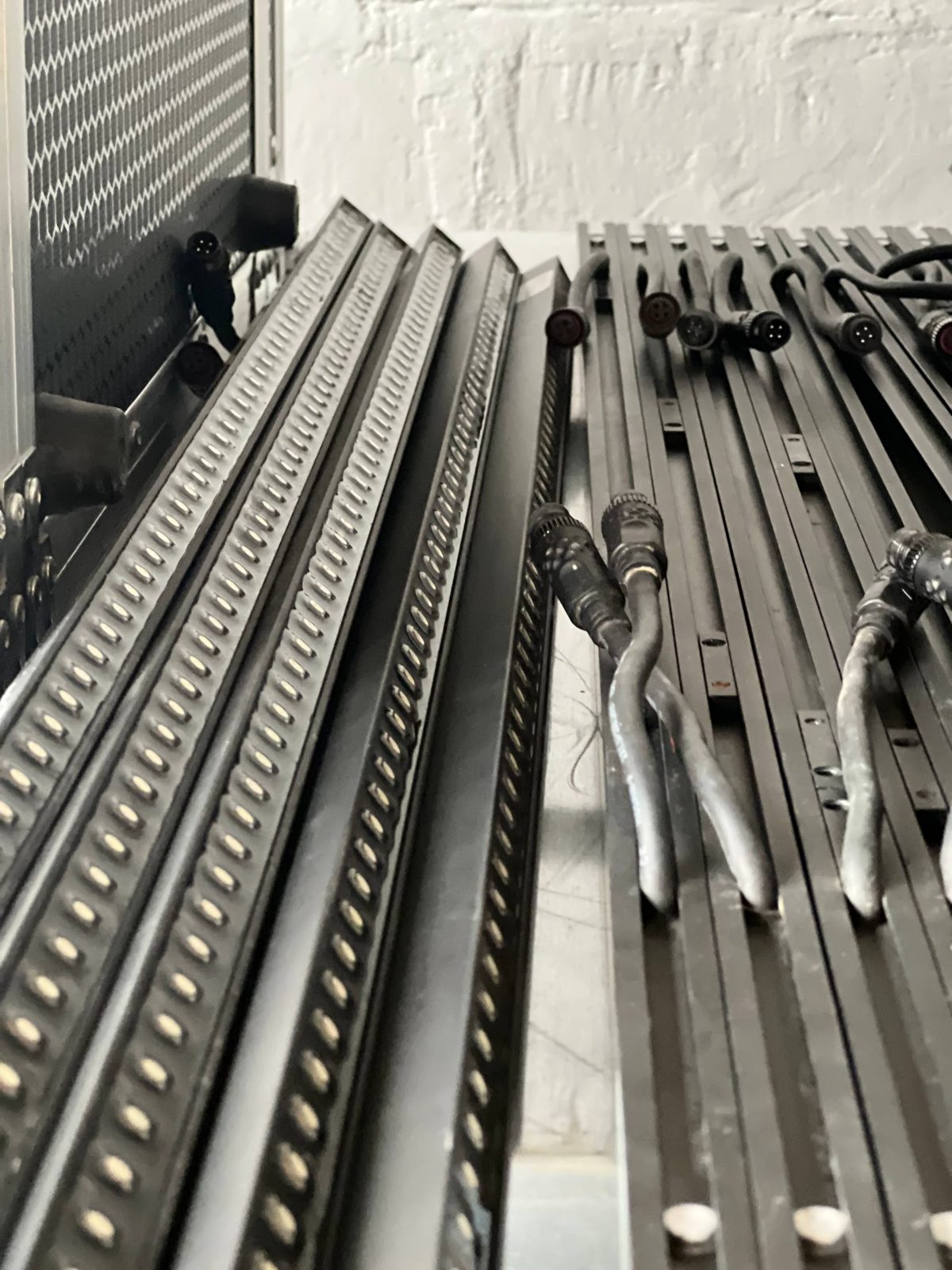 DMX LED bars that go inside the tanks